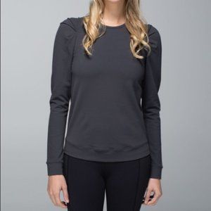 Lululemon Lab City Pullover Luon Size 6/8 Grey
